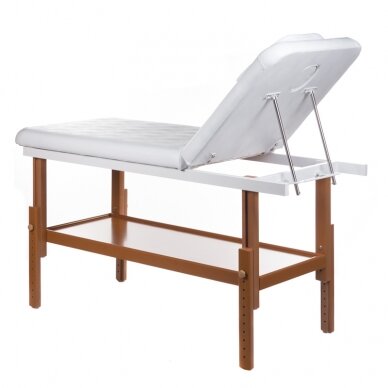 Stationary massage table PRO 8420 (White) 5