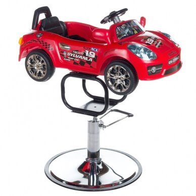 Friseurstuhl für Kinder SPEED RED