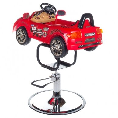 Friseurstuhl für Kinder SPEED RED 3