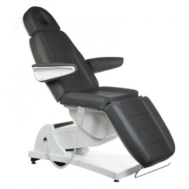 Cosmetology chair BOLOGNA ELECTRIC ARMCHAIR 3 MOTOR GREY