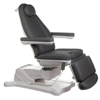 Cosmetology chair MAZARO ELECTRIC ARMCHAIR 4 MOTOR GREY