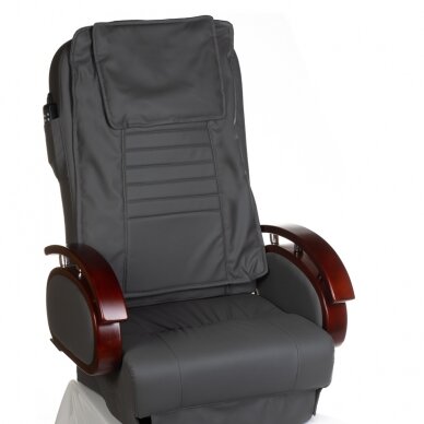 Pedicure chair with foot bath BR-3820D Grey 1