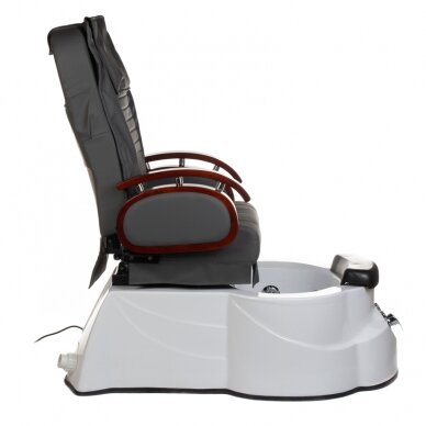 Pedicure chair with foot bath BR-3820D Grey 6