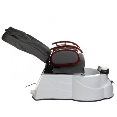 Pedicure chair with foot bath BR-3820D Grey 7