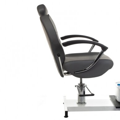 Pedikyyrituoli jalkakylvyllä PEDICURE CHAIR COMFORT HYDRAULIC GREY 6