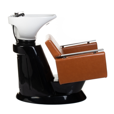 Kirpyklos plautuvė PROFESSIONAL HAIRWASHER MILO ANKARA LIGHT BROWN 2