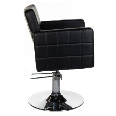 Frizieru krēsls PROFESSIONAL HAIRDRESSING CHAIR ERNESTO ANKARA BLACK 1