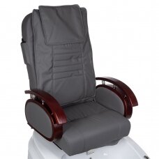 Pedicure chair with foot bath BR-2307 Grey