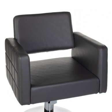 Frizieru krēsls PROFESSIONAL HAIRDRESSING CHAIR ERNESTO ANKARA GREY 4