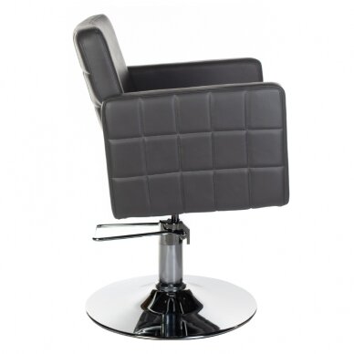 Kirpyklos kėdė PROFESSIONAL HAIRDRESSING CHAIR ERNESTO ANKARA GREY 1