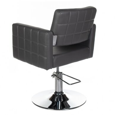 Frizieru krēsls PROFESSIONAL HAIRDRESSING CHAIR ERNESTO ANKARA GREY 2