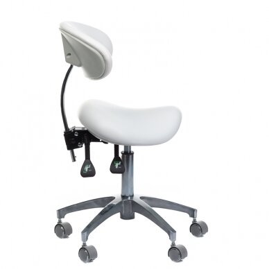 Kosmetologinė meistro kėdutė Medical Stool BD-Y925 White 2