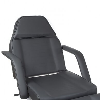 Kosmetologinis krėslas HYDRAULIC ARMCHAIR GREY 1