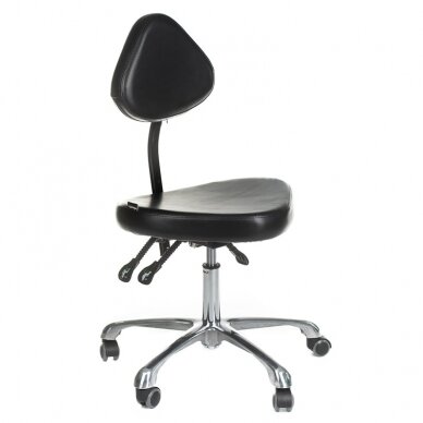 Beautician stool ATTE INKOO BLACK