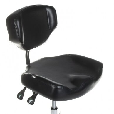 Beautician stool ELMO INKOO BLACK 4