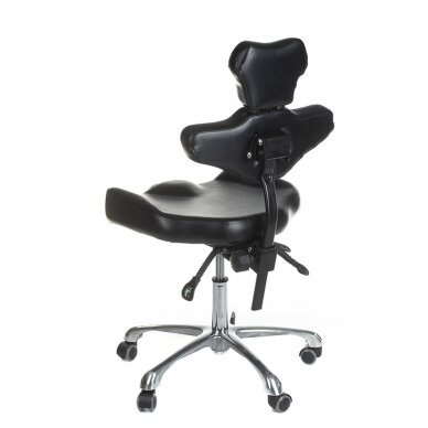 Beautician stool MIKA INKOO BLACK 1