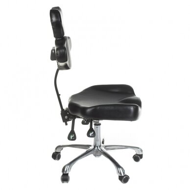 Beautician stool MIKA INKOO BLACK 2