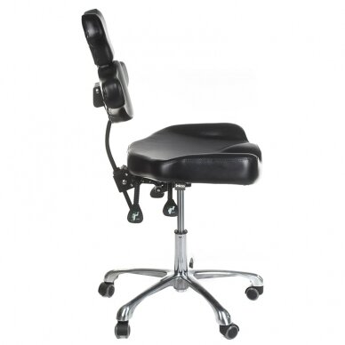 Beautician stool MIKA INKOO BLACK 3