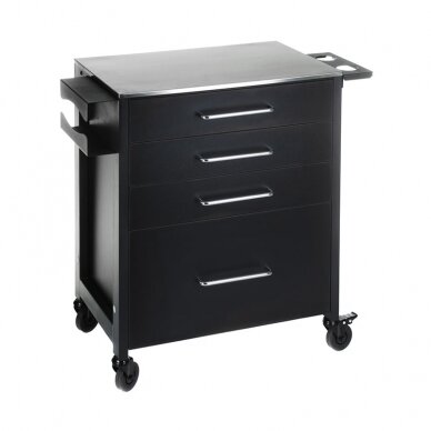 Cosmetology trolley KALEVA INKOO BLACK