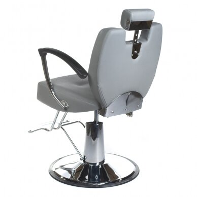 Parturintuoli PROFESSIONAL BARBER CHAIR HEKTOR BRUSSEL LIGHT GREY 3