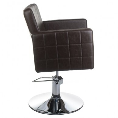 Kirpyklos kėdė PROFESSIONAL HAIRDRESSING CHAIR ERNESTO ANKARA BROWN 1