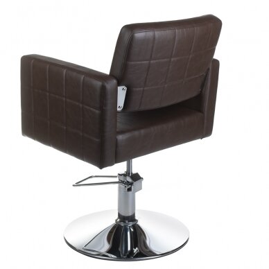 Frizieru krēsls PROFESSIONAL HAIRDRESSING CHAIR ERNESTO ANKARA BROWN 2