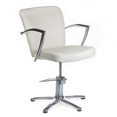 Kampaamotuoli PROFESSIONAL HAIRDRESSING CHAIR LIVIO BRUSSEL CREAM