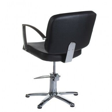 Frizieru krēsls PROFESSIONAL HAIRDRESSING CHAIR DARIO BRUSSEL BLACK 2