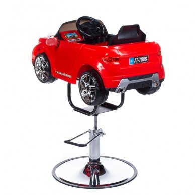 Hairdressing chair for children RR RED 1