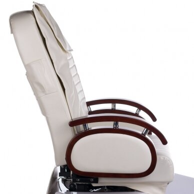 Pedicure chair with foot bath BR-2307 Cream 2