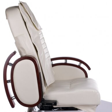 Pedicure chair with foot bath BR-2307 Cream 3