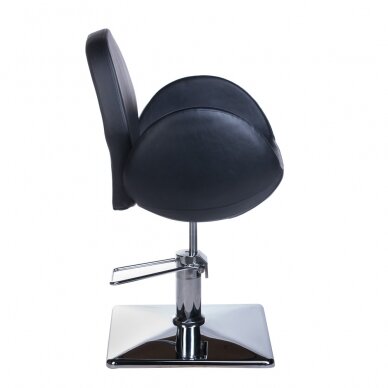 Friseurstuhl PROFESSIONAL HAIRDRESSING CHAIR ALTO AMSTERDAM BLACK 1