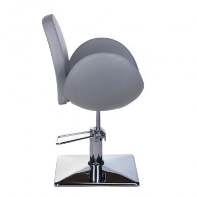 Krzesło fryzjerskie PROFESSIONAL HAIRDRESSING CHAIR ALTO AMSTERDAM GREY 1