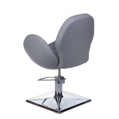 Frizieru krēsls PROFESSIONAL HAIRDRESSING CHAIR ALTO AMSTERDAM GREY 2