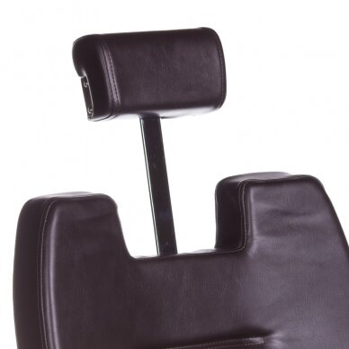 Hairdressing chair PROFESSIONAL BARBER CHAIR HEKTOR BRUSSEL BROWN 4