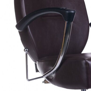 Kampaamotuoli PROFESSIONAL BARBER CHAIR HEKTOR BRUSSEL BROWN 6