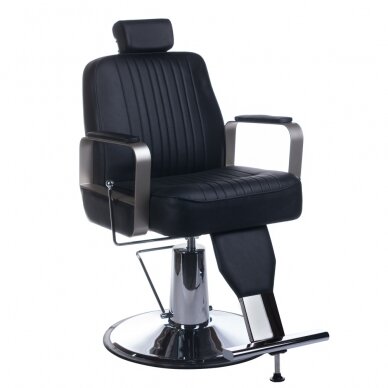 Парикмахерское кресло PROFESSIONAL BARBER CHAIR HOMER BLACK