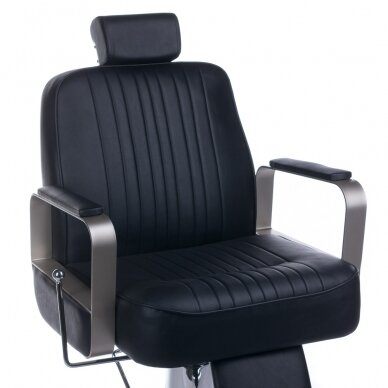 Kirpyklos kėdė PROFESSIONAL BARBER CHAIR HOMER BLACK 3