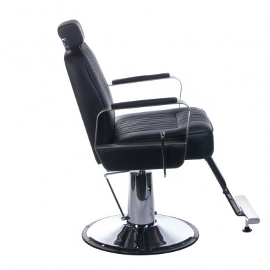 Парикмахерское кресло PROFESSIONAL BARBER CHAIR HOMER BLACK 2