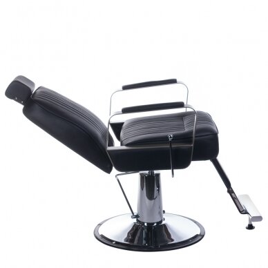 Парикмахерское кресло PROFESSIONAL BARBER CHAIR HOMER BLACK 1