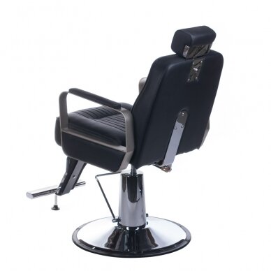 Парикмахерское кресло PROFESSIONAL BARBER CHAIR HOMER BLACK 7