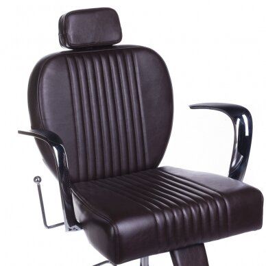 Парикмахерское кресло PROFESSIONAL BARBER CHAIR OLAF BROWN 3