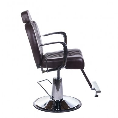 Hairdressing chair PROFESSIONAL BARBER CHAIR OLAF BROWN 2