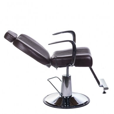 Barbierstuhl PROFESSIONAL BARBER CHAIR OLAF BROWN 1