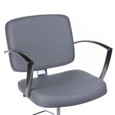 Juuksuritool PROFESSIONAL HAIRDRESSING CHAIR DARIO BRUSSEL GREY 3