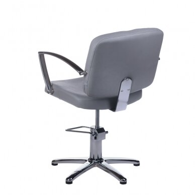 Fotel fryzjerski PROFESSIONAL HAIRDRESSING CHAIR DARIO BRUSSEL GREY 2