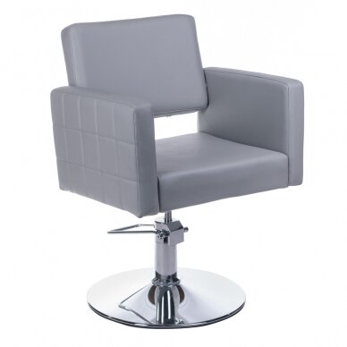 Hairdressing chair PROFESSIONAL HAIRDRESSING CHAIR ERNESTO ANKARA LIGHT GREY