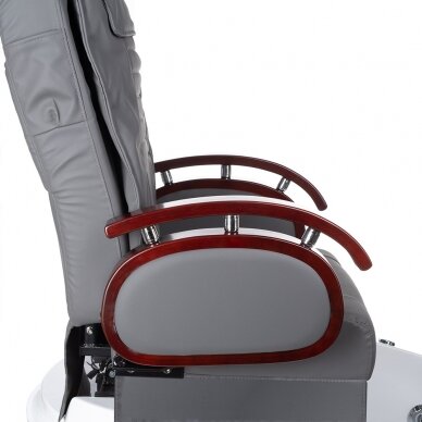 Pedicure chair with foot bath BR-2307 Grey 6