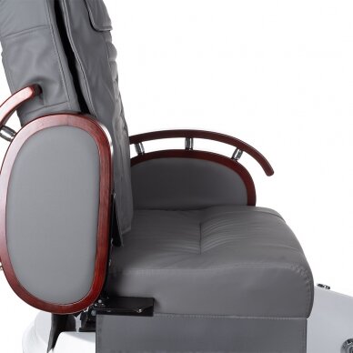 Pedicure chair with foot bath BR-2307 Grey 7