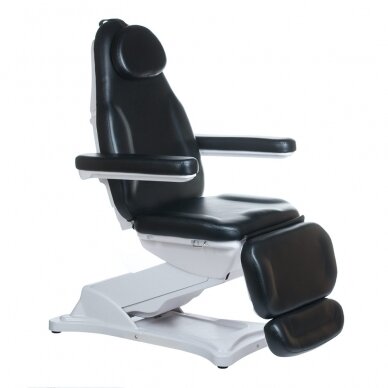 Cosmetology chair MAZARO ELECTRIC ARMCHAIR 3 MOTOR BLACK